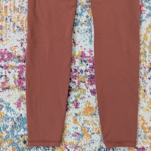 Lululemon Invigorate High-Rise Tight 28" Dark Terracotta, Size 6, Leggings - Picture 8 of 13